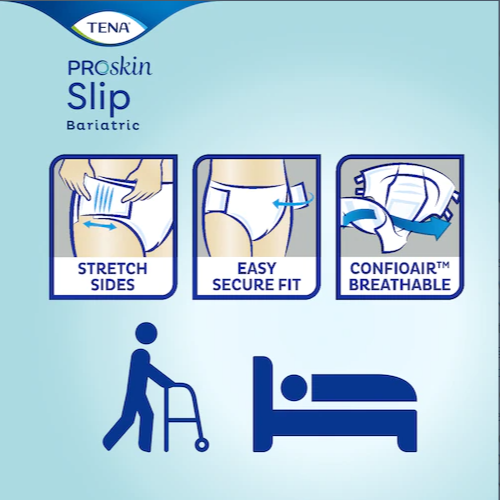Tena ProSkin Slip Bariatric Super Unisex 2XL 163-178mm 2040ml