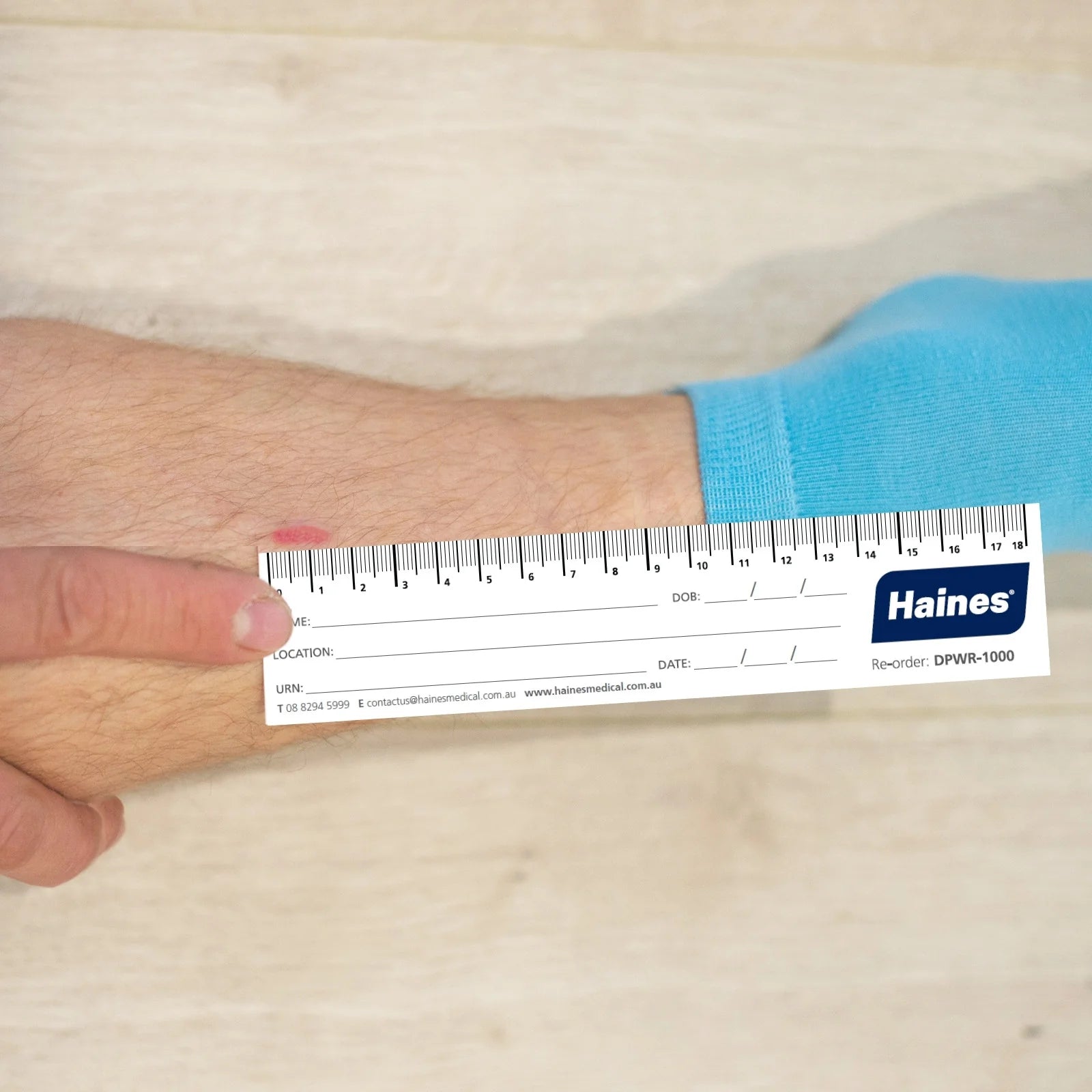 RediCare® Paper Wound Ruler 18cm – LuxeMED