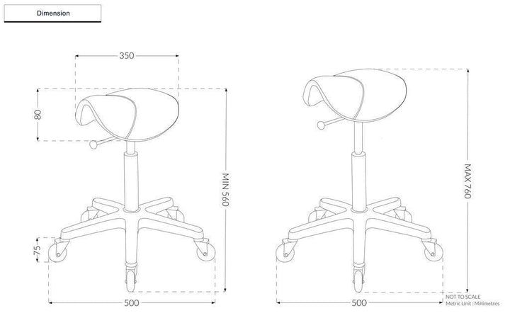 Joiken Basic Saddle Stool