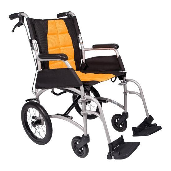 Aspire VIDA Folding Wheelchair - Attendant Propelled - LuxeMED