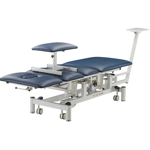 4 Section Electric Physio Traction Treatment Couch - LuxeMED