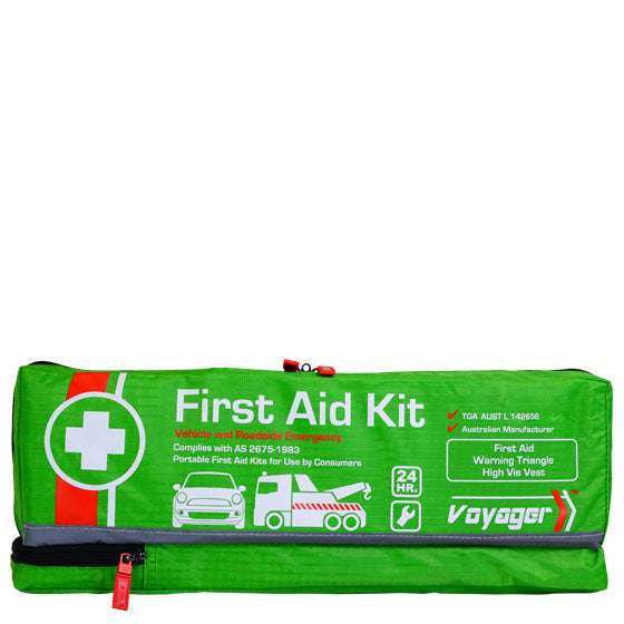 VOYAGER 2 Series Softpack Roadside First Aid Kit 43 x 13 x 7cm - LuxeMED