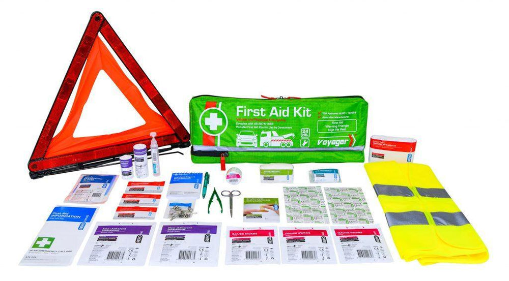VOYAGER 2 Series Softpack Roadside First Aid Kit 43 x 13 x 7cm - LuxeMED
