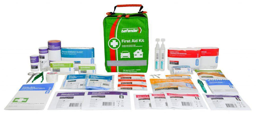 DEFENDER 3 Series Softpack Versatile First Aid Kit 19.5 x 13 x 9cm - LuxeMED