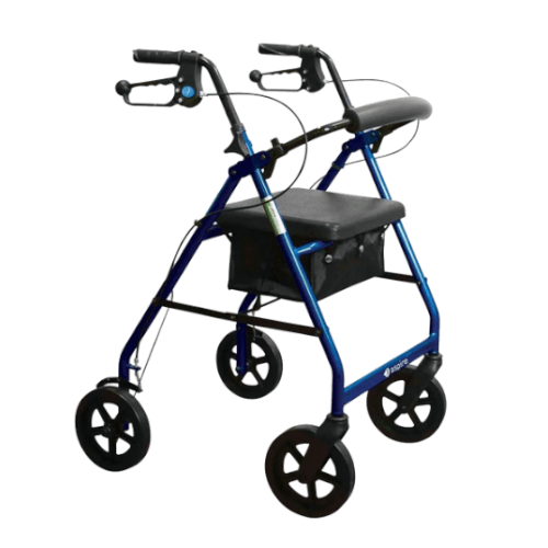 Aspire Classic 8" Seat Rollator/Walker - LuxeMED