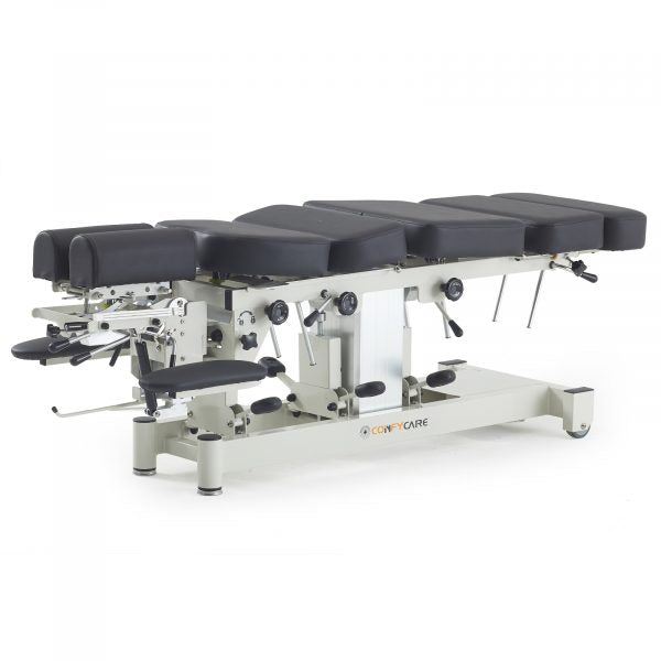 Premium Chiropractic Adjustment Drop Section Table - Electric - LuxeMED