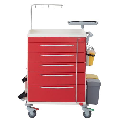 Emergency Trolley - With all accessories - LuxeMED