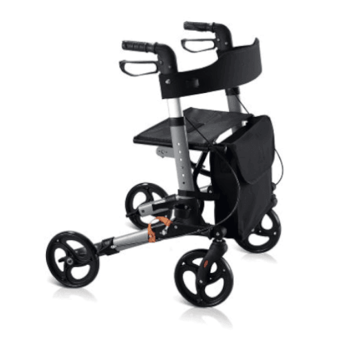 Euro Walker – 4 Wheeled Rollator Walker - LuxeMED