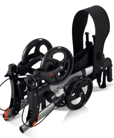 Euro Walker – 4 Wheeled Rollator Walker - LuxeMED