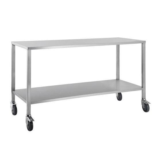 Stainless Steel Trolley - No Rails - LuxeMED