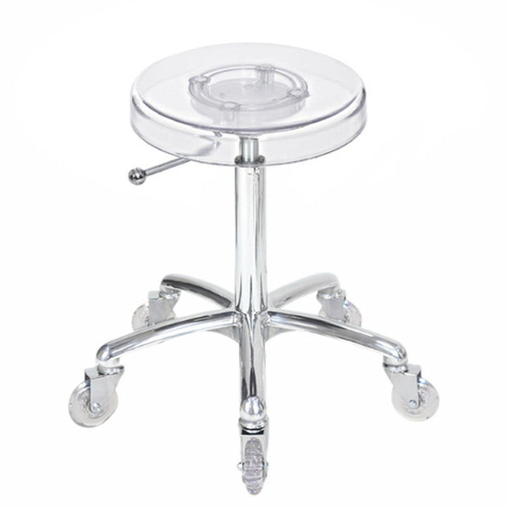 Joiken Clear Round Stool - LuxeMED