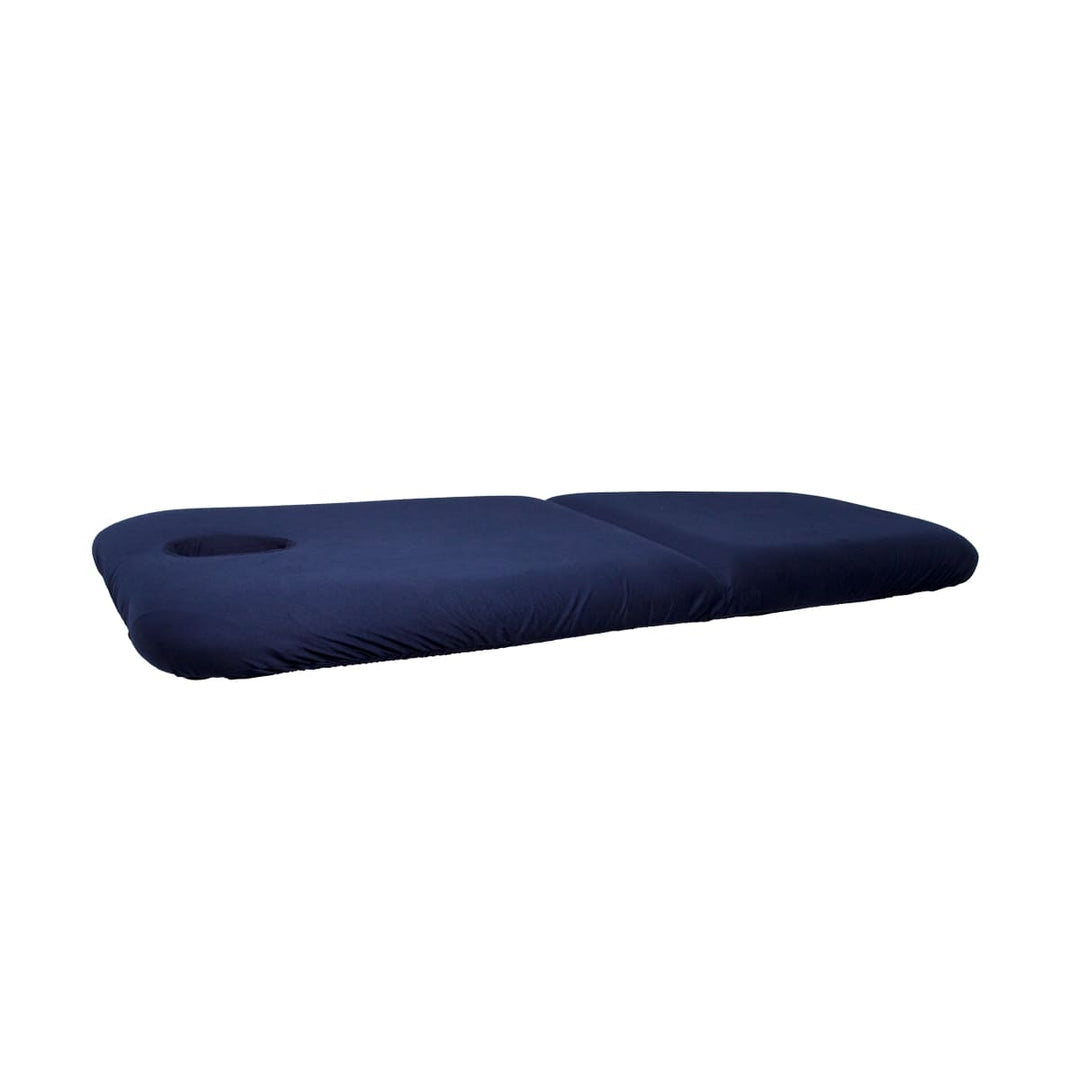 Athlegen 620-720 Navy 100% Cotton Jersey Cover with Face Hole - LuxeMED