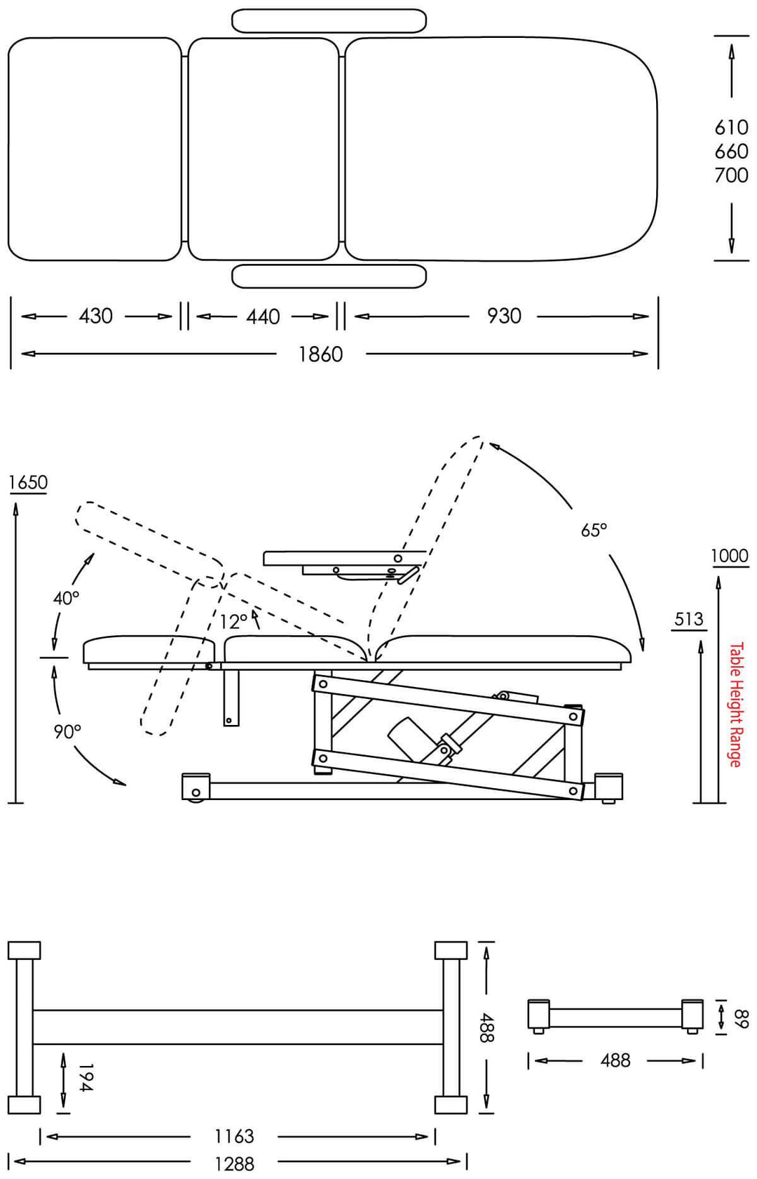 Pro-Lift Podiatry Chair - LuxeMED